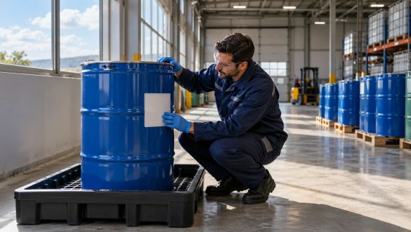 Les meilleures pratiques pour stocker en toute sécurité fûts d’huile et produits chimiques