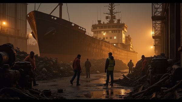 Récupération efficace de ferraille à Calais